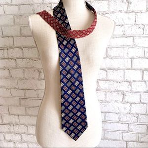 Vintage TOMMY HILFIGER Navy Blue Men’s Tie